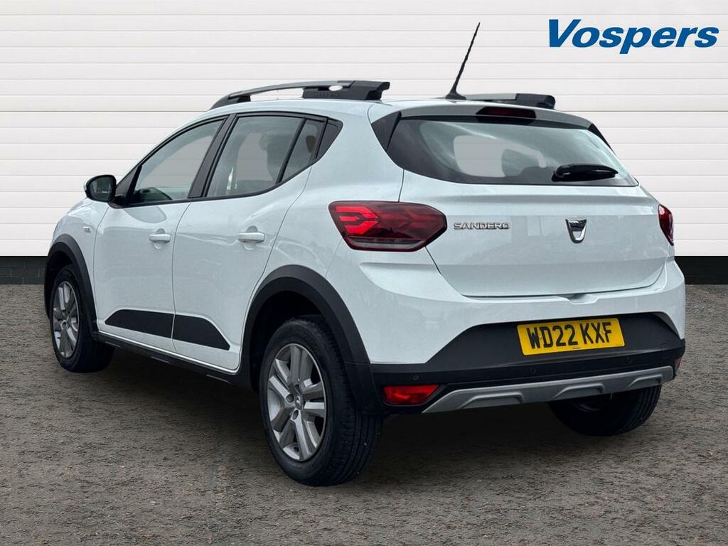 Dacia Sandero Stepway 1.0 Tce Comfort Cvt WD22KXF White #5