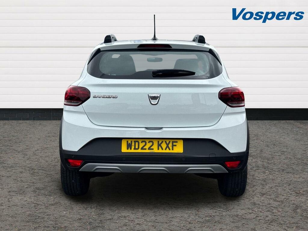 Dacia Sandero Stepway 1.0 Tce Comfort Cvt WD22KXF White #6