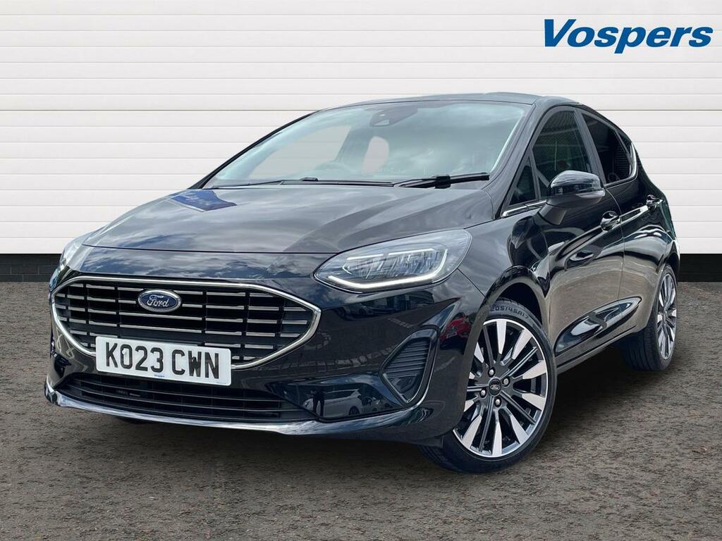 Ford Fiesta 1.0 Ecoboost Titanium X KO23CWN Black #3