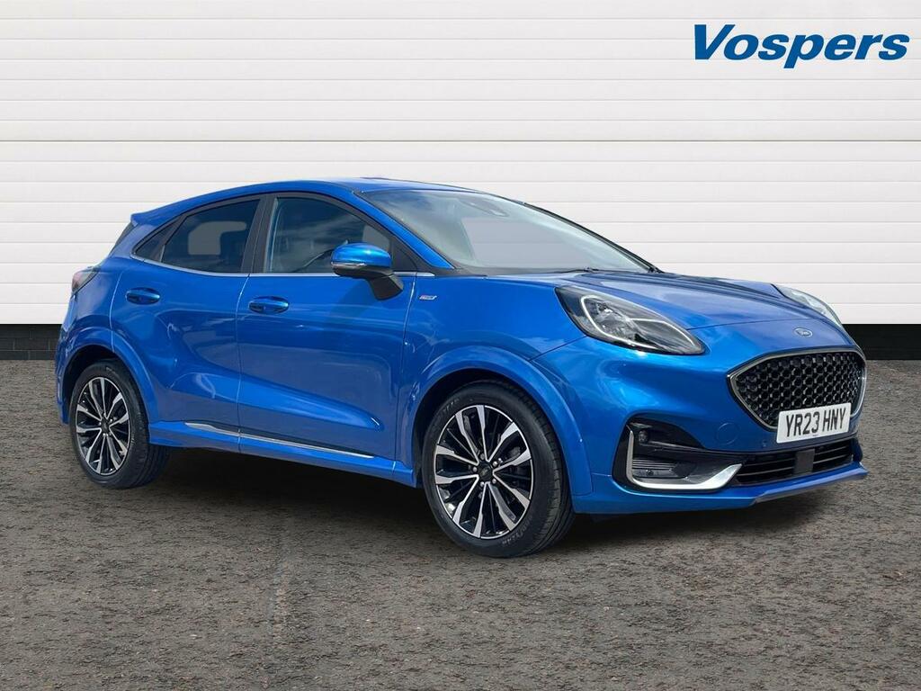 Ford Puma 1.0 Ecoboost Hybrid Mhev 155 St-line Vignale Blue