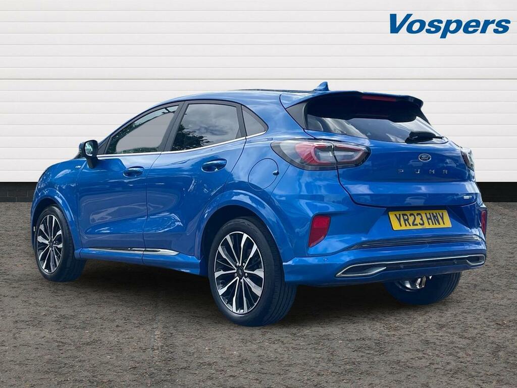 Ford Puma 1.0 Ecoboost Hybrid Mhev 155 St-line Vignale YR23HNY Blue #5