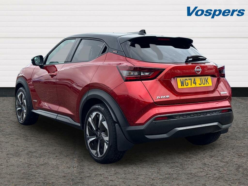 Nissan Juke 1.6 Hybrid Tekna Red #5