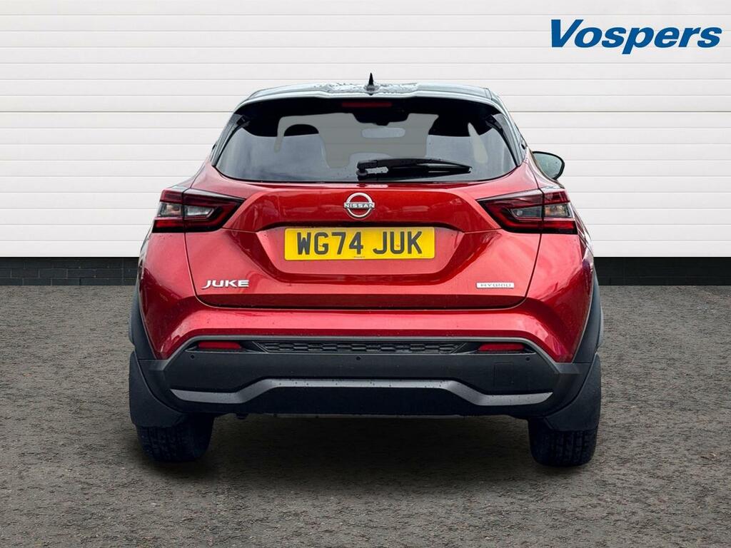 Nissan Juke 1.6 Hybrid Tekna Red #6