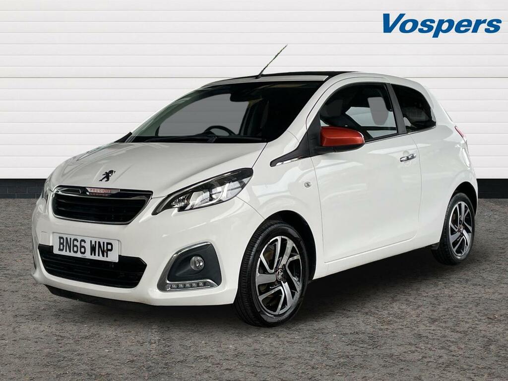Peugeot 108 1.2 Puretech Roland Garros BN66WNP White #3