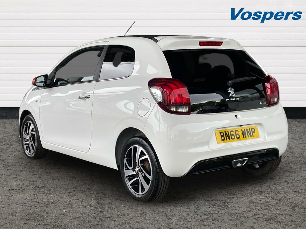 Peugeot 108 1.2 Puretech Roland Garros BN66WNP White #5