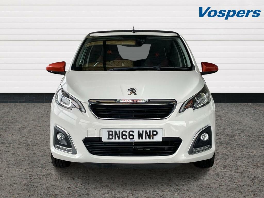 Peugeot 108 1.2 Puretech Roland Garros BN66WNP White #2