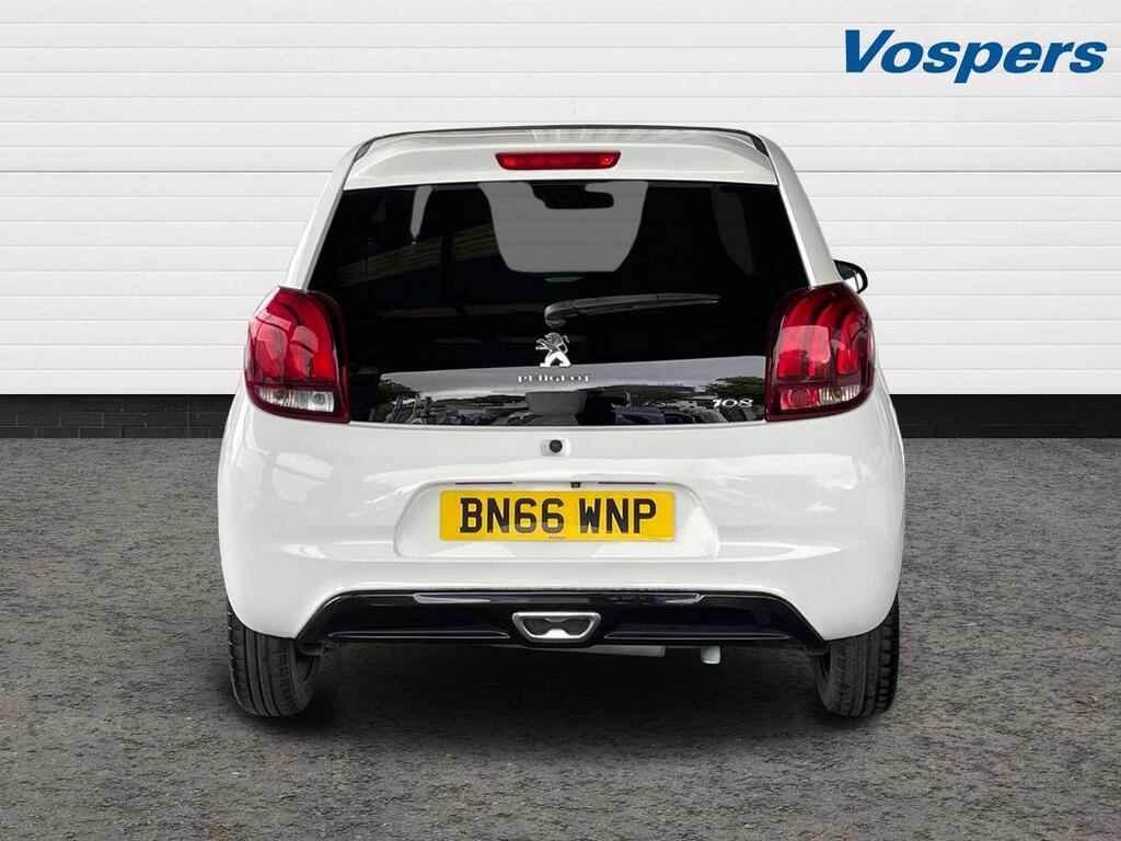 Peugeot 108 1.2 Puretech Roland Garros BN66WNP White #6