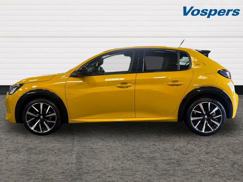 Peugeot 208 1.2 Puretech 130 Gt Premium Eat8 Yellow #4