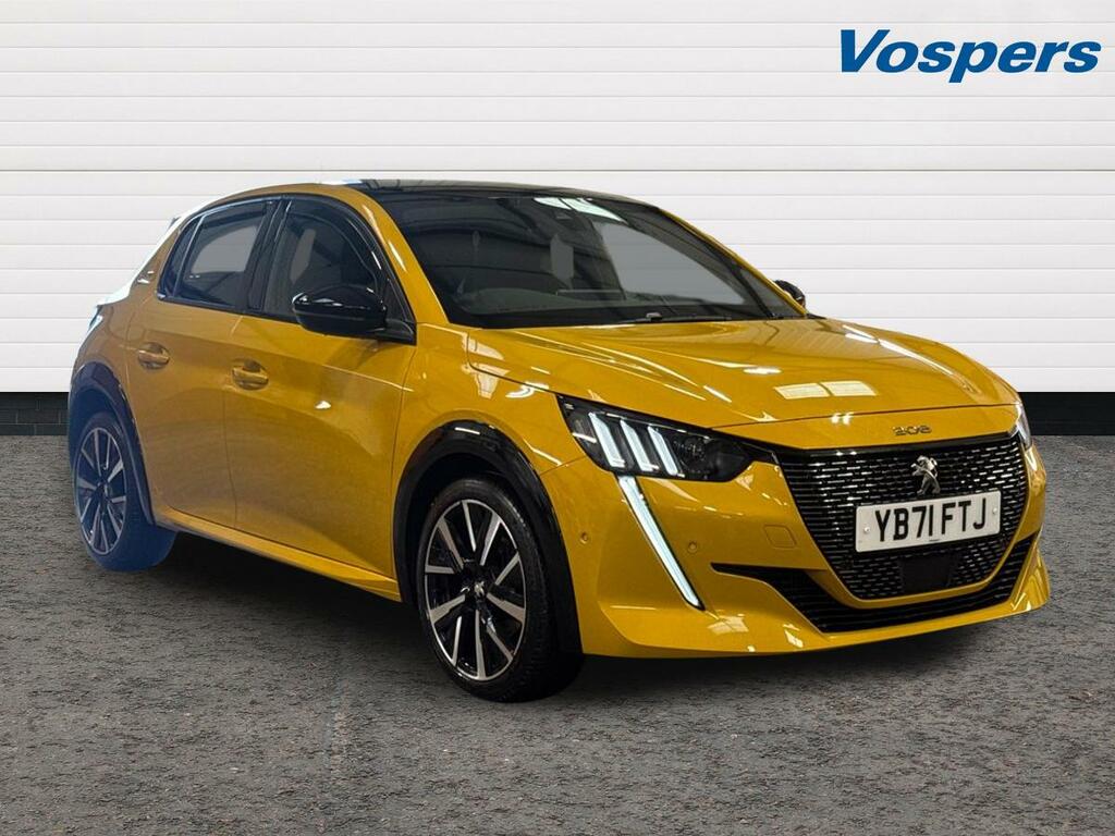 Peugeot 208 1.2 Puretech 130 Gt Premium Eat8 Yellow