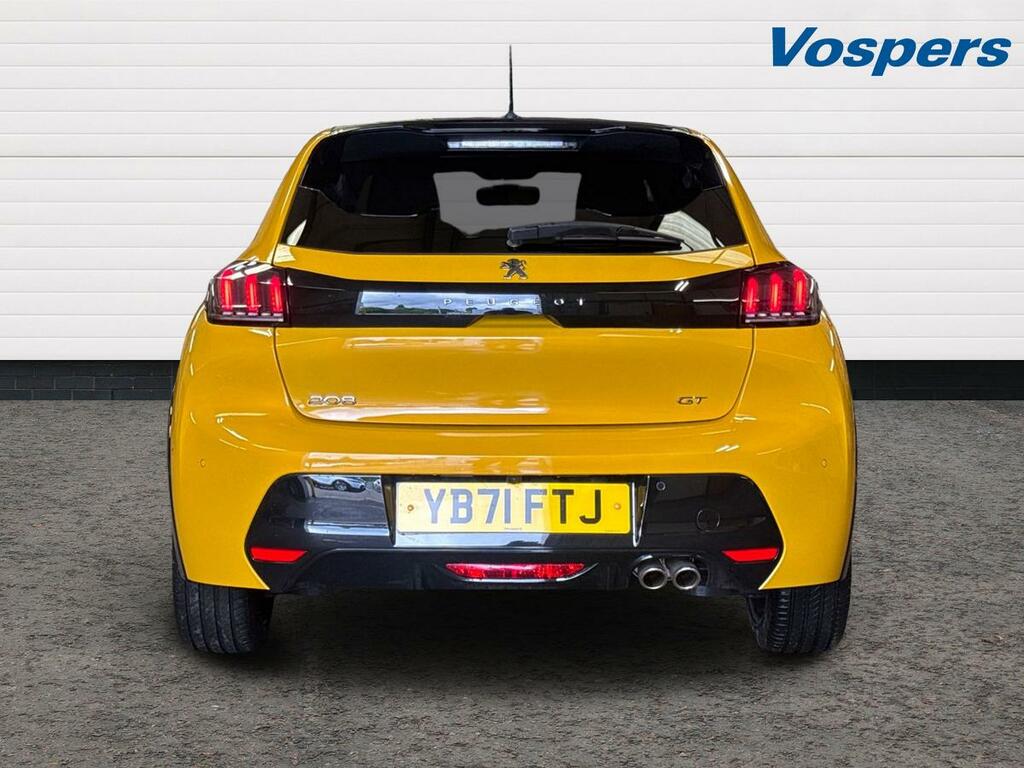 Peugeot 208 1.2 Puretech 130 Gt Premium Eat8 Yellow #6