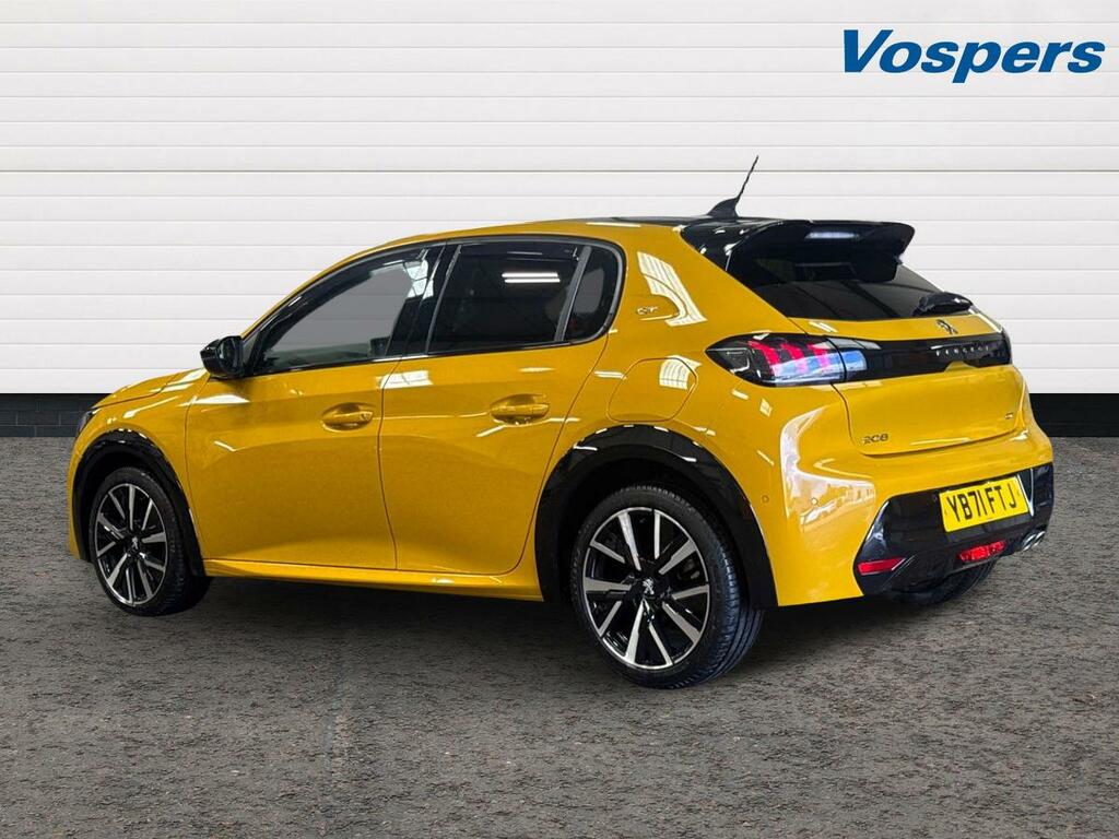 Peugeot 208 1.2 Puretech 130 Gt Premium Eat8 Yellow #5