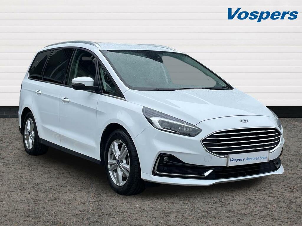 Ford Galaxy 2.5 Fhev 190 Titanium Cvt Lux Pack White
