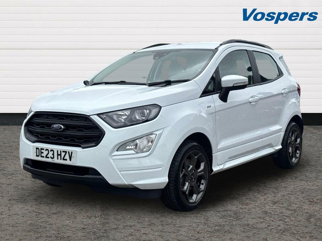 Ford Ecosport 1.0 Ecoboost 125 St-line DE23HZV White #3