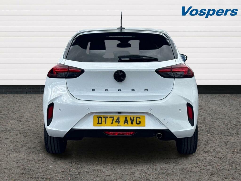 Vauxhall Corsa 1.2 Turbo Gs DT74AVG White #6