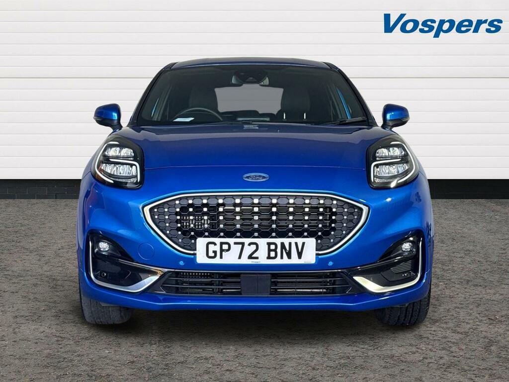 Ford Puma 1.0 Ecoboost Hybr Mhev 155 St-line Vignale Dct GP72BNV Blue #2