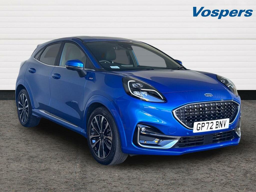 Ford Puma 1.0 Ecoboost Hybr Mhev 155 St-line Vignale Dct Blue