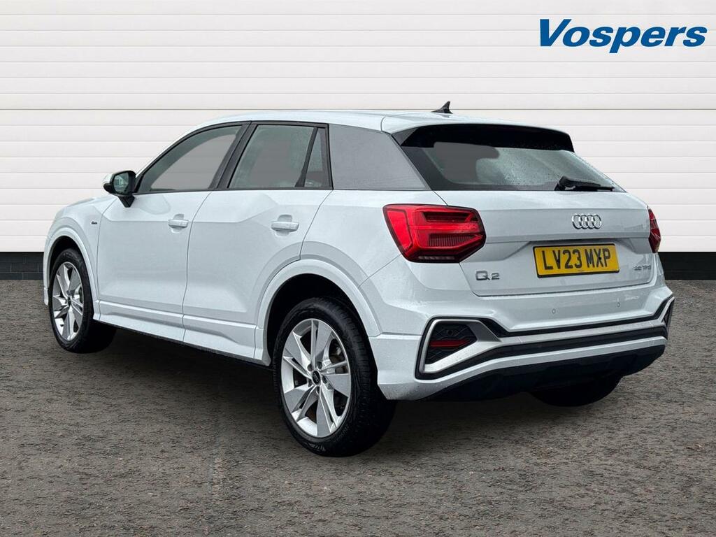 Audi Q2 35 Tfsi S Line S Tronic LV23MXP White #5