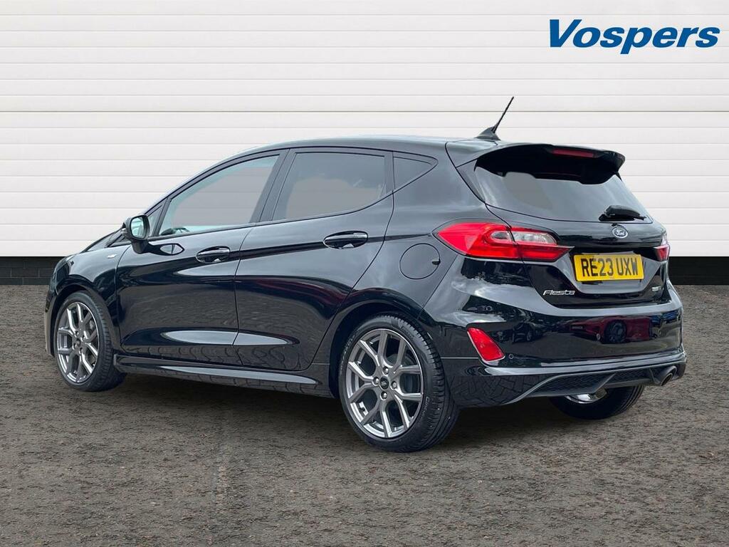 Ford Fiesta 1.0 Ecoboost Hybrid Mhev 125 St-line RE23UXW Black #5