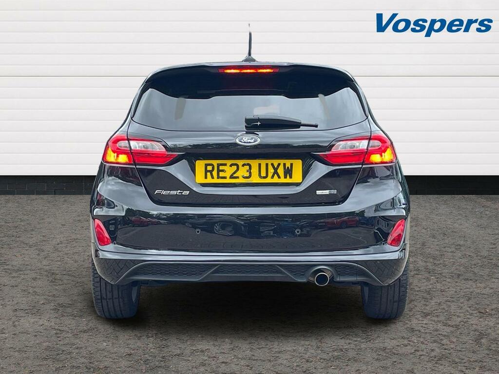 Ford Fiesta 1.0 Ecoboost Hybrid Mhev 125 St-line RE23UXW Black #6
