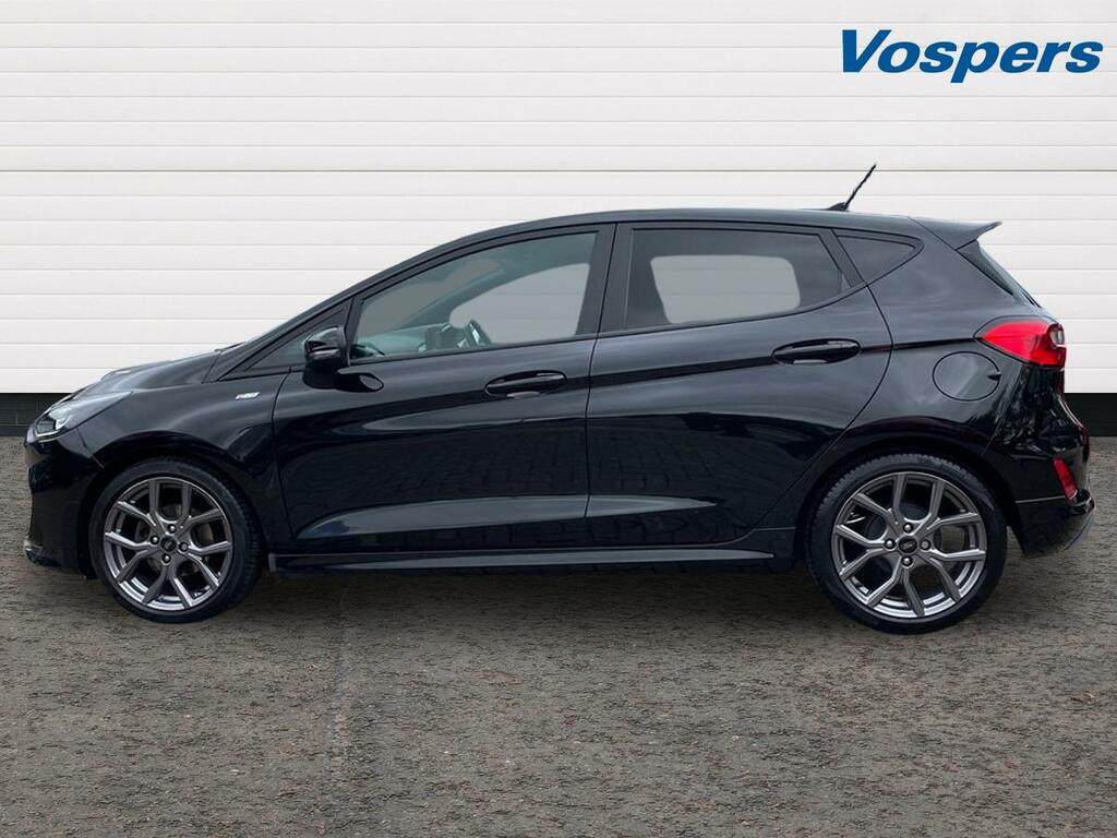 Ford Fiesta 1.0 Ecoboost Hybrid Mhev 125 St-line RE23UXW Black #4
