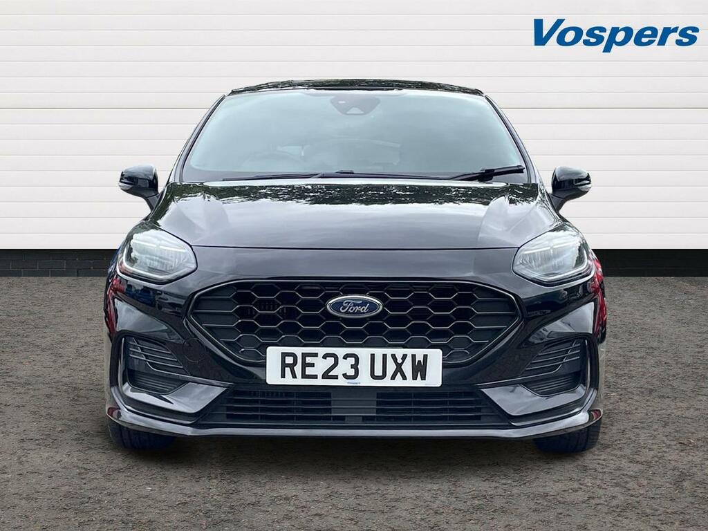 Ford Fiesta 1.0 Ecoboost Hybrid Mhev 125 St-line RE23UXW Black #2