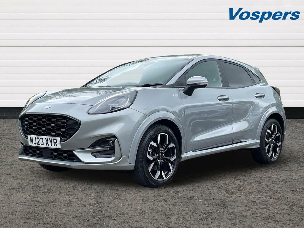 Ford Puma 1.0 Ecoboost Hybrid Mhev St-line X MJ23XYR Silver #3
