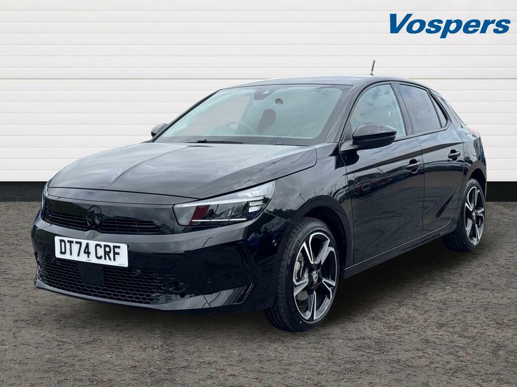 Vauxhall Corsa 1.2 Turbo Gs DT74CRF Black #3