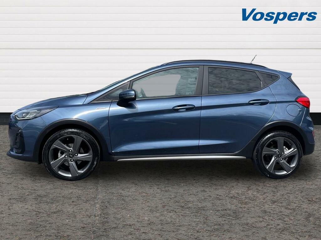 Ford Fiesta 1.0 Ecoboost Hybrid Mhev 125 Active KE72UNW Blue #4