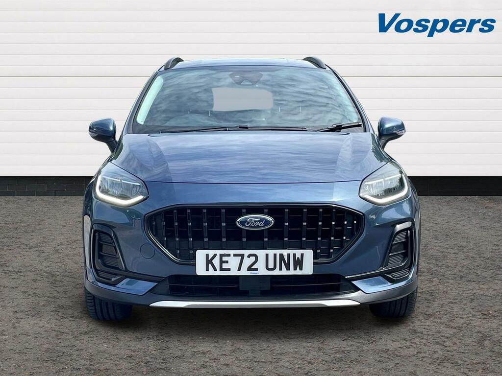 Ford Fiesta 1.0 Ecoboost Hybrid Mhev 125 Active KE72UNW Blue #2