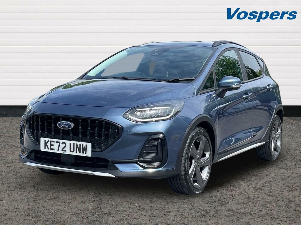 Ford Fiesta 1.0 Ecoboost Hybrid Mhev 125 Active KE72UNW Blue #3