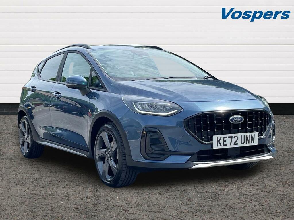 Ford Fiesta 1.0 Ecoboost Hybrid Mhev 125 Active Blue