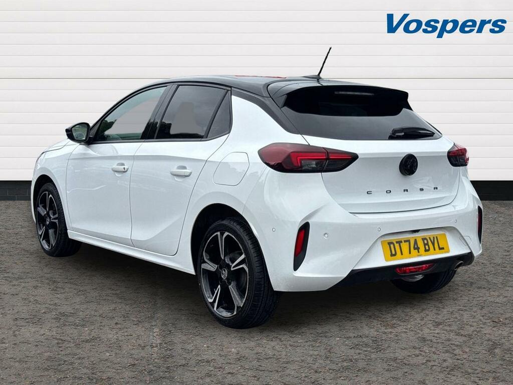 Vauxhall Corsa 1.2 Turbo Gs DT74BYL White #5