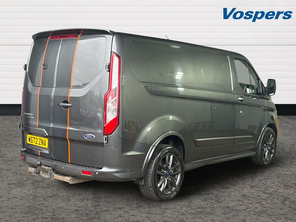 Ford Transit Custom 2.0 Ecoblue 170Ps Low Roof Sport Van WG72ZNA Grey #3