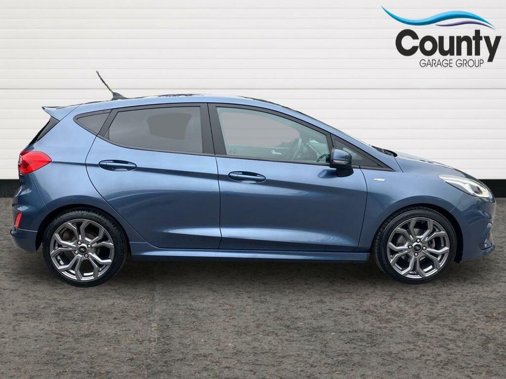 Ford Fiesta 1.0T Ecoboost St-line Edition Euro 6 Ss WF70XLW Blue #5