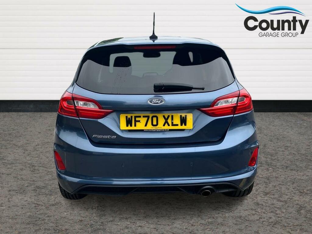 Ford Fiesta 1.0T Ecoboost St-line Edition Euro 6 Ss WF70XLW Blue #6
