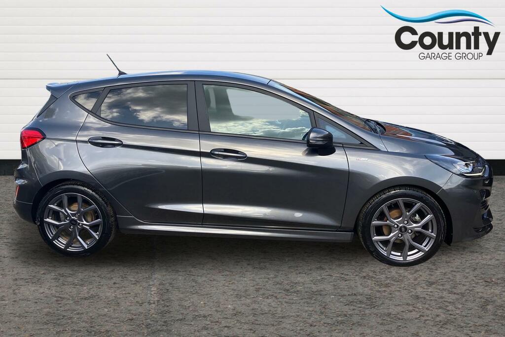 Ford Fiesta 1.0T Ecoboost St-line Euro 6 Ss WG73KTT Grey #5