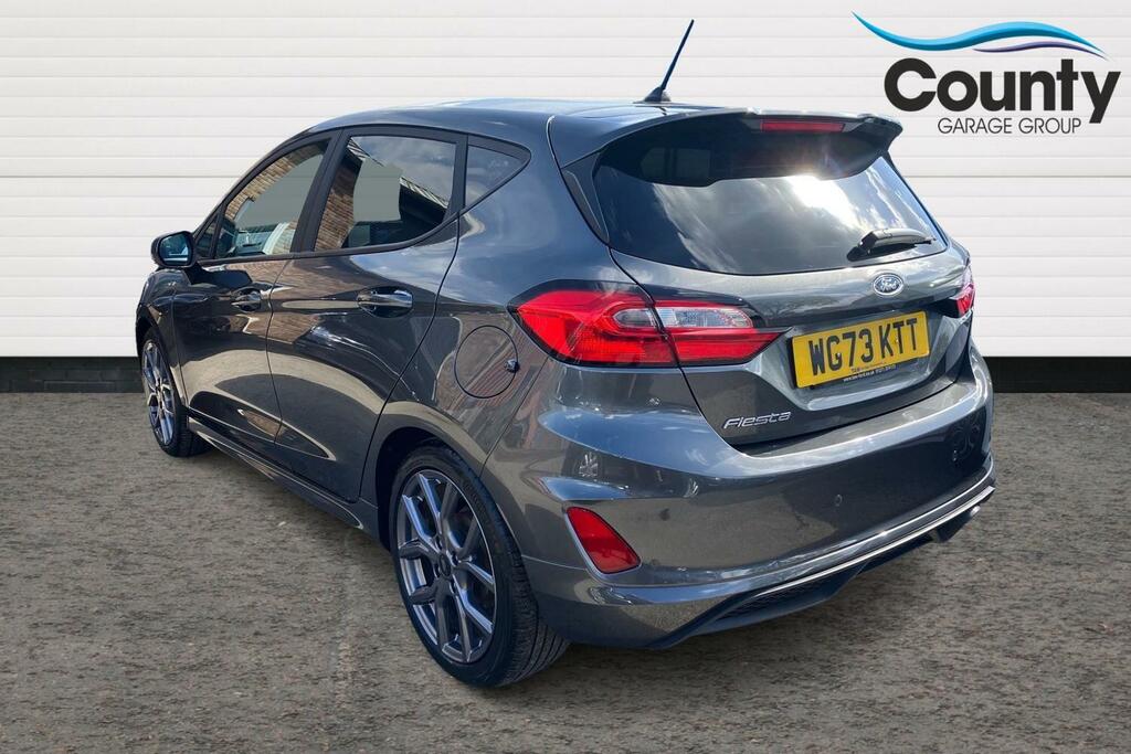 Ford Fiesta 1.0T Ecoboost St-line Euro 6 Ss WG73KTT Grey #2