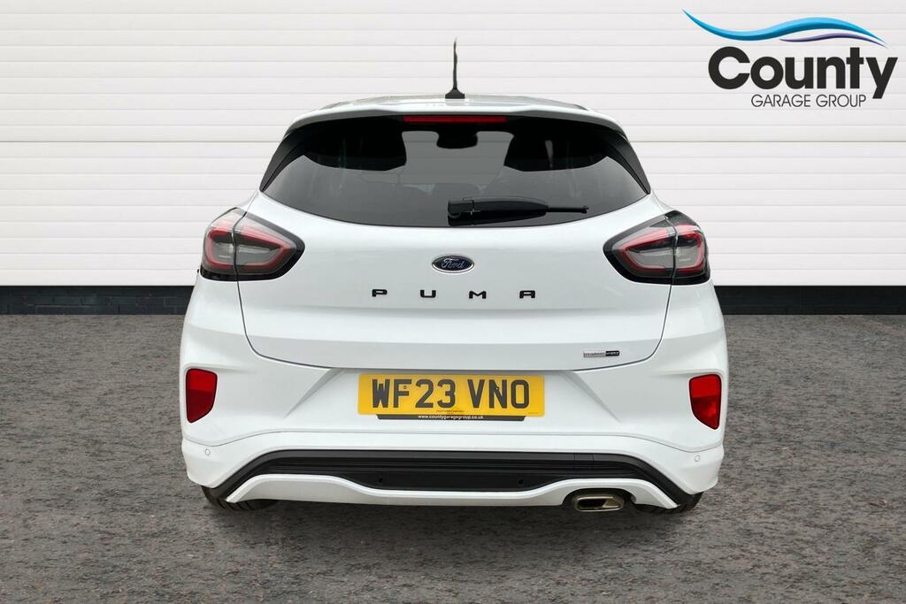 Ford Puma 1.0T Ecoboost Mhev St-line Euro 6 Ss WF23VNO White #6