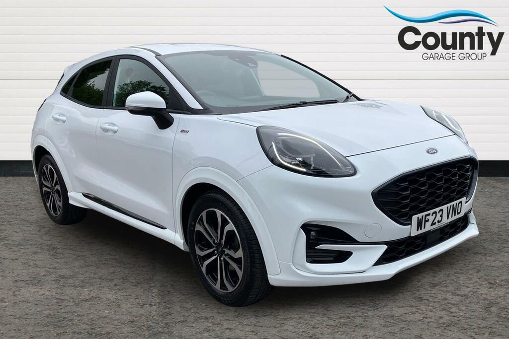 Ford Puma 1.0T Ecoboost Mhev St-line Euro 6 Ss White