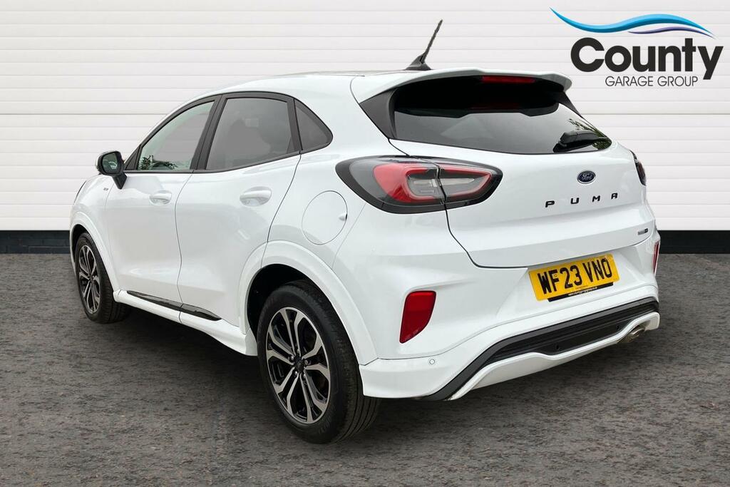 Ford Puma 1.0T Ecoboost Mhev St-line Euro 6 Ss WF23VNO White #2