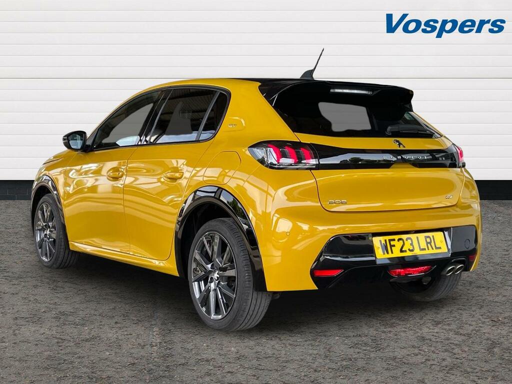 Peugeot 208 1.2 Puretech 130 Gt Eat8 WF23LRL Yellow #5