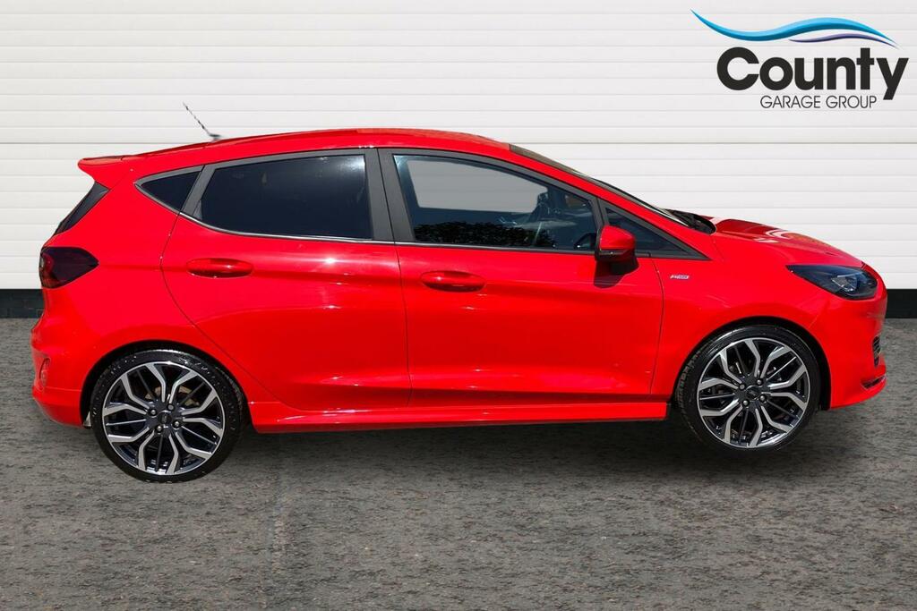 Ford Fiesta 1.0T Ecoboost Mhev St-line X Edition Euro 6 Ss WF72YYV Red #5