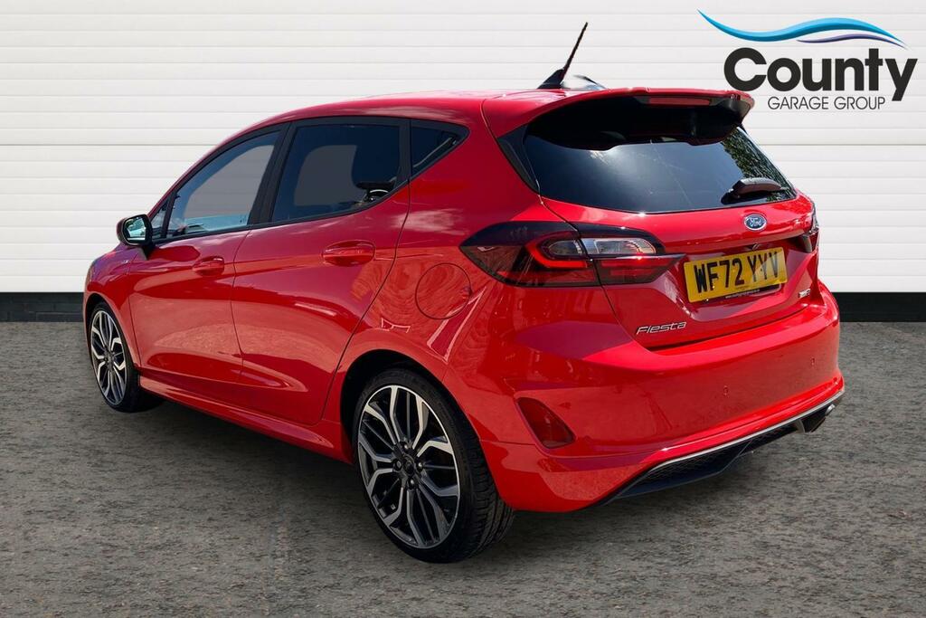 Ford Fiesta 1.0T Ecoboost Mhev St-line X Edition Euro 6 Ss WF72YYV Red #2