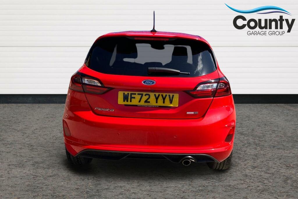 Ford Fiesta 1.0T Ecoboost Mhev St-line X Edition Euro 6 Ss WF72YYV Red #6