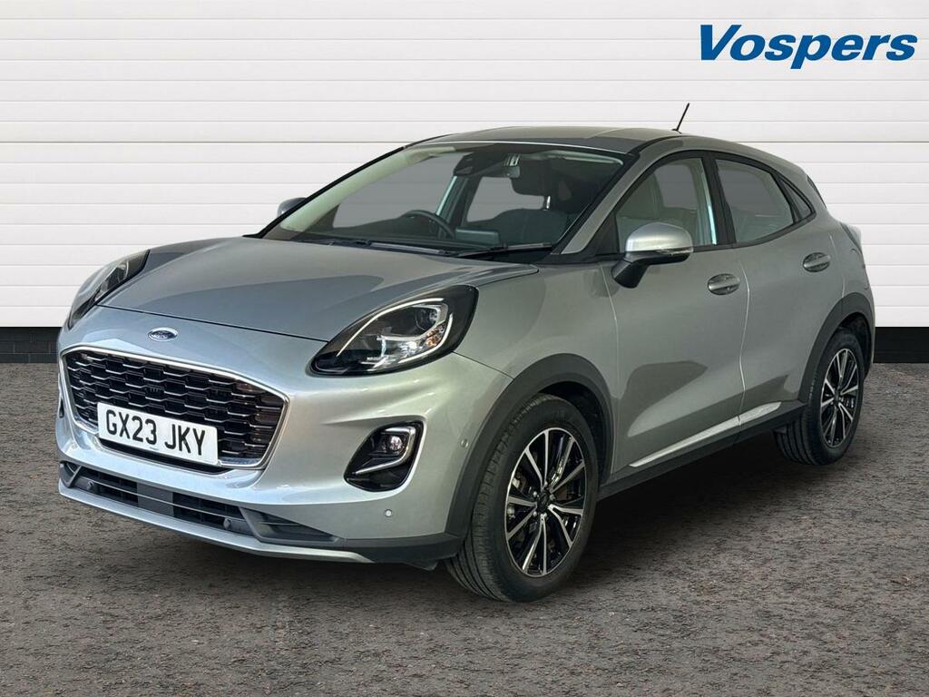 Ford Puma 1.0 Ecoboost Hybrid Mhev Titanium Dct GX23JKY Silver #3