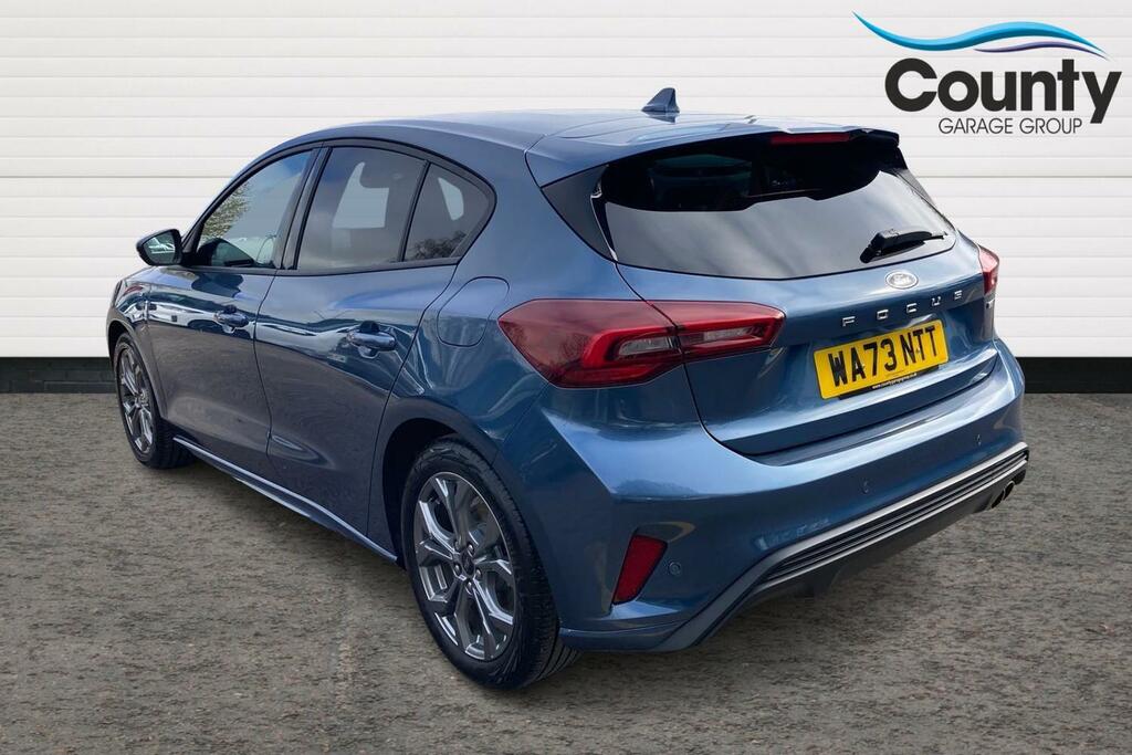 Ford Focus 1.0T Ecoboost Mhev St-line Edition Euro 6 Ss WA73NTT Blue #2