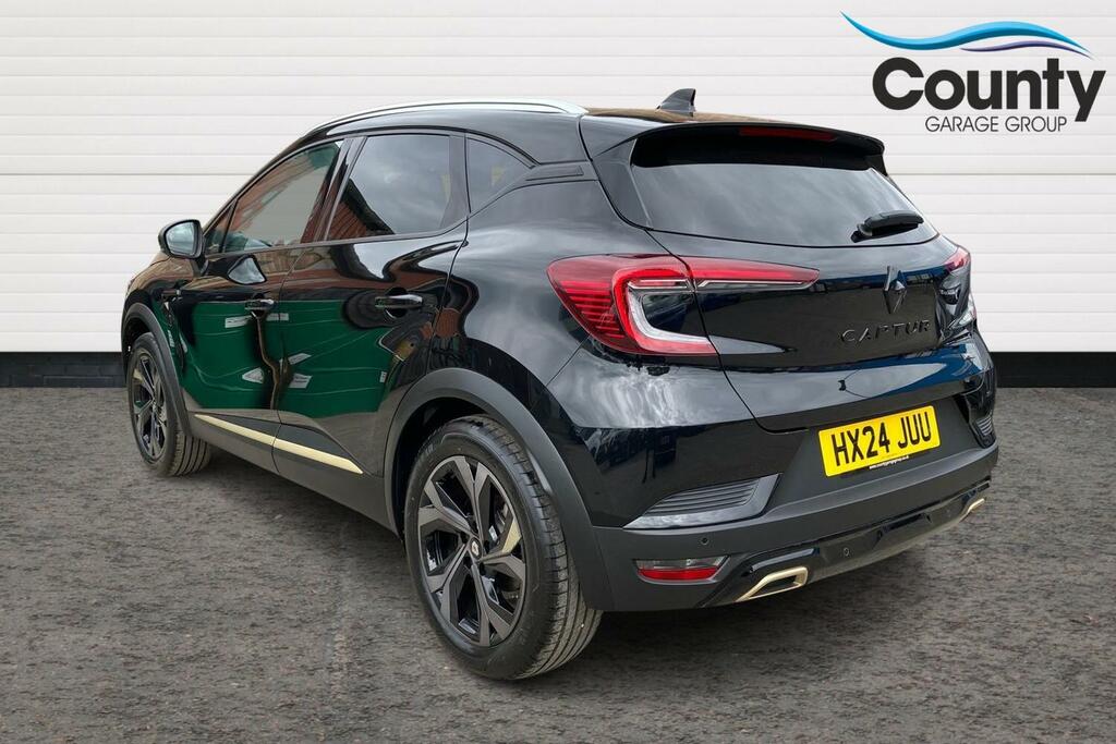 Renault Captur 1.6 E-tech E-tech Engineered Euro 6 Ss HX24JUU Black #2