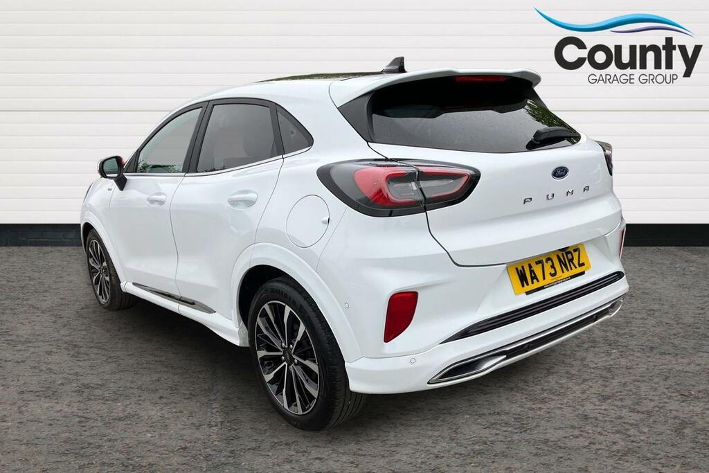 Ford Puma 1.0T Ecoboost Mhev St-line Vignale Euro 6 Ss WA73NRZ White #2