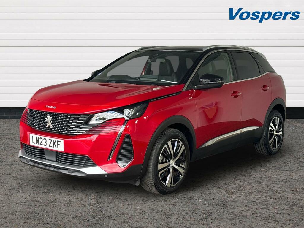 Peugeot 3008 1.2 Puretech Gt Eat8 LM23ZKF Red #3