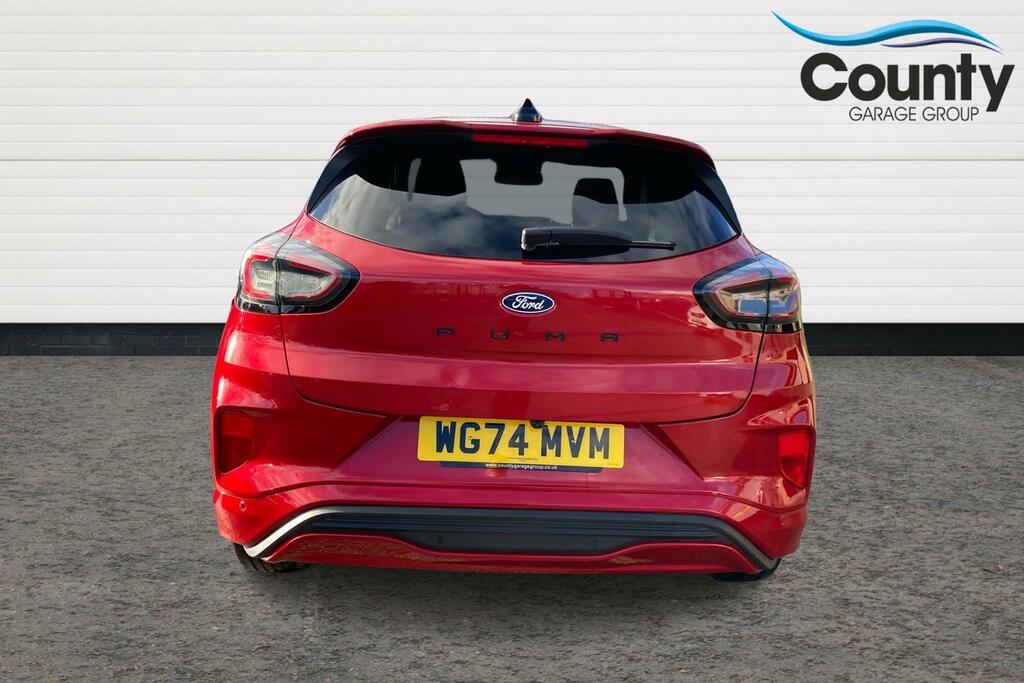 Ford Puma 1.0T Ecoboost Mhev St-line X Euro 6 Ss WG74MVM Red #6